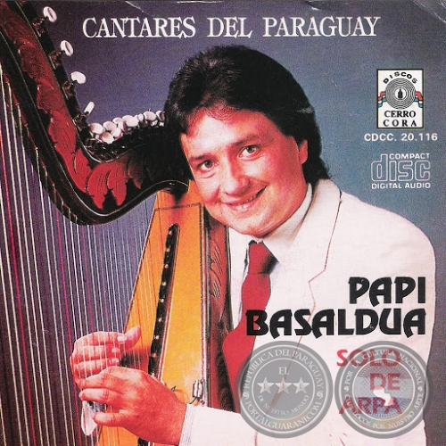 CANTARES DEL PARAGUAY - PAPI BASALDUA - Año 1987